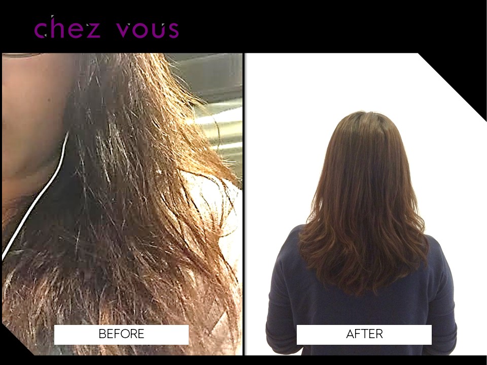 Hair Fixed by Associate Salon Director of Chez Vous, Shawn Chia