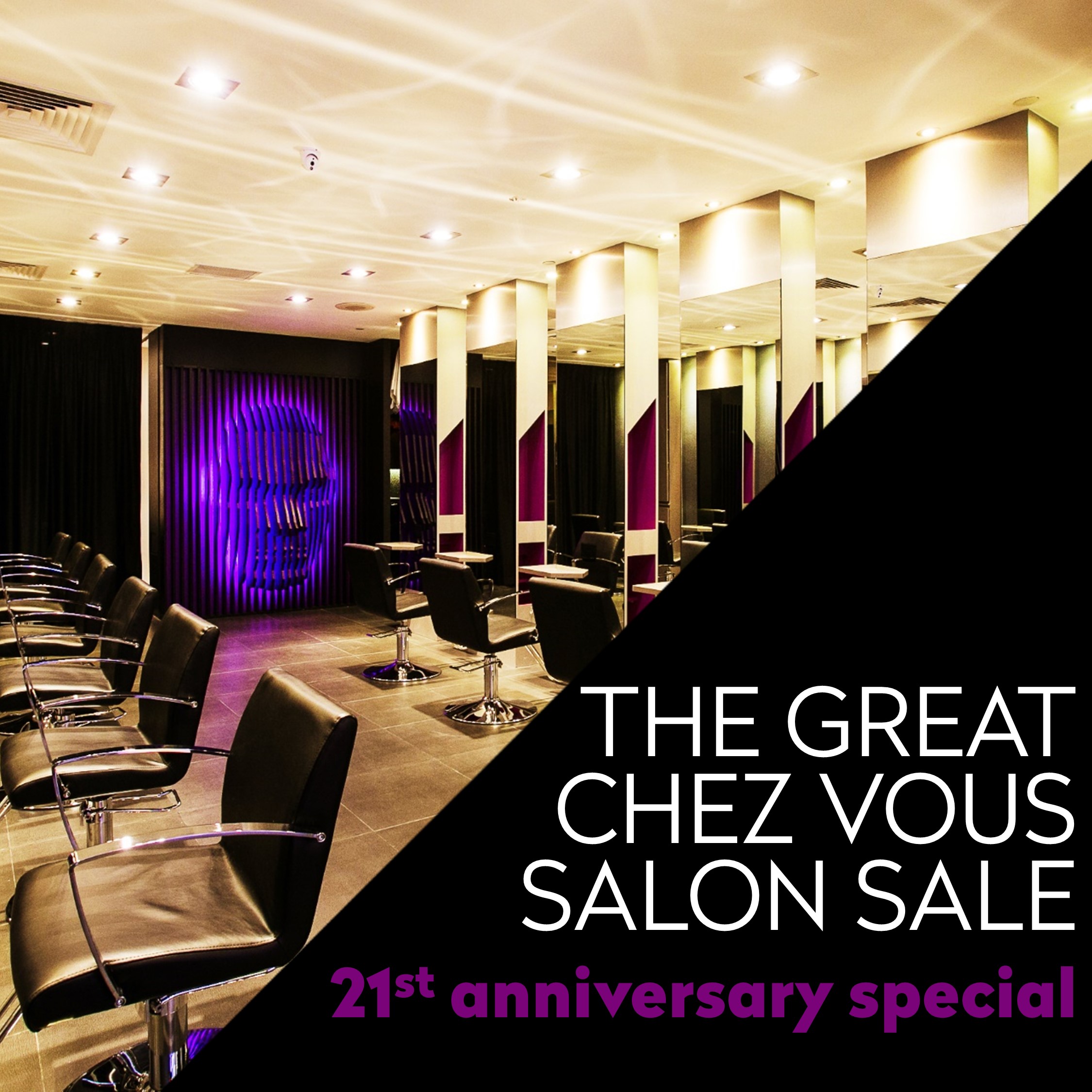 The Great Chez Vous Hair Salon Sale