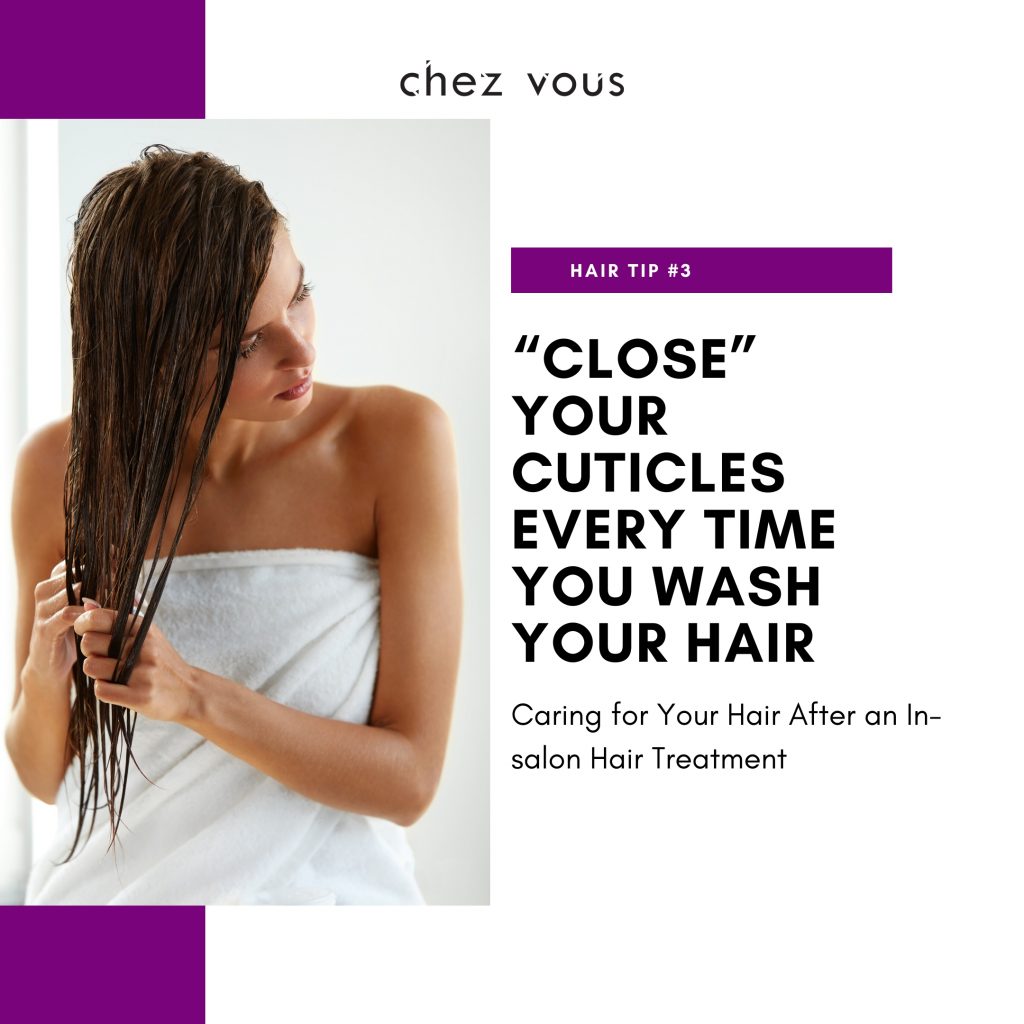Hair Tips #3: "Close" Your Cuticles Every Time You Wash Your Hair