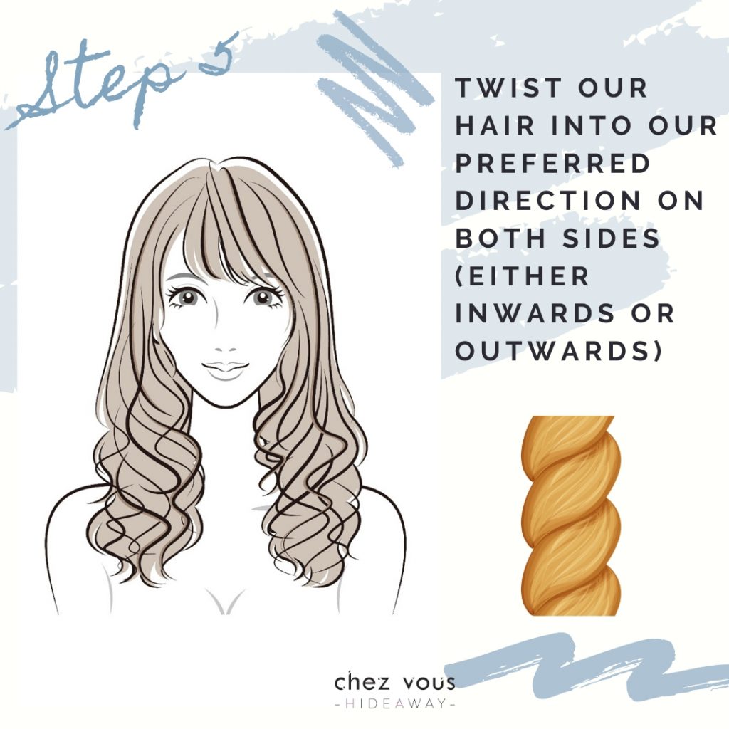 STEP 5: HOW TO STYLE OUR NEWLY-PERMED HAIR