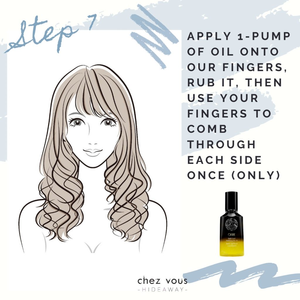 STEP 7: HOW TO STYLE OUR NEWLY-PERMED HAIR