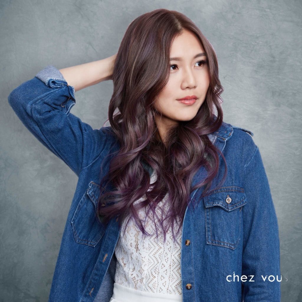 Lavender Brown Designed by Associate Salon Director of Chez Vous, Shawn Chia