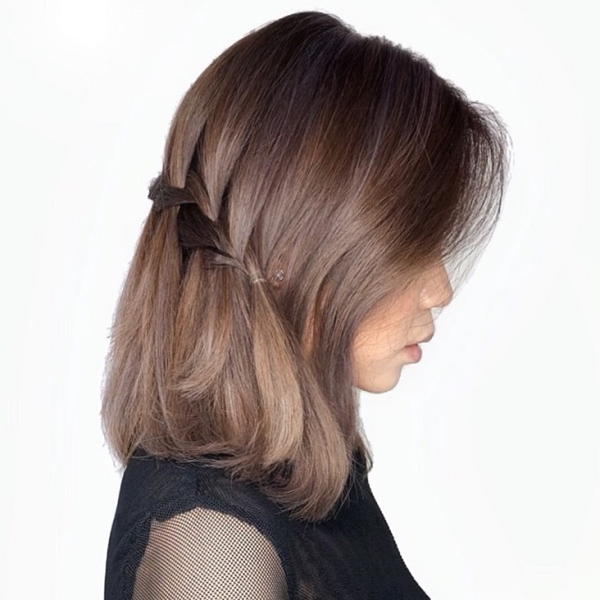 Pearl Ash Brown Hair Designed by Associate Director of Chez Vous, Joyce Wan