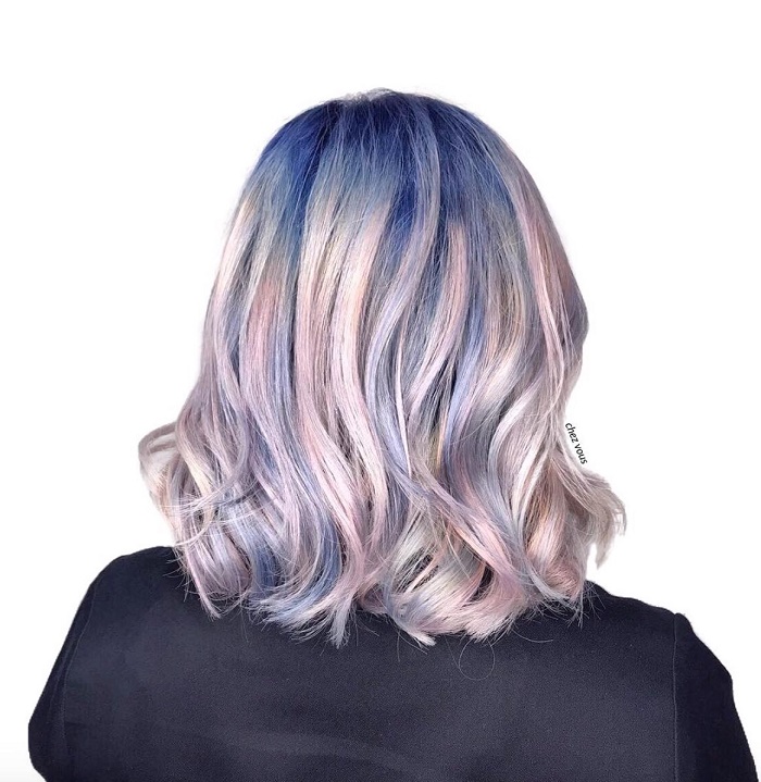 Melted Opal Hair Colour, Designed by Associate Salon Director at Chez Vous, Shawn Chia