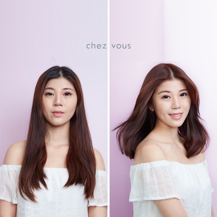 Office-Appropriate Hairstyles for Women: 10-Step Treatment Texture C-curl Perm Designed by Salon Director of Chez Vous, Serene Tan
