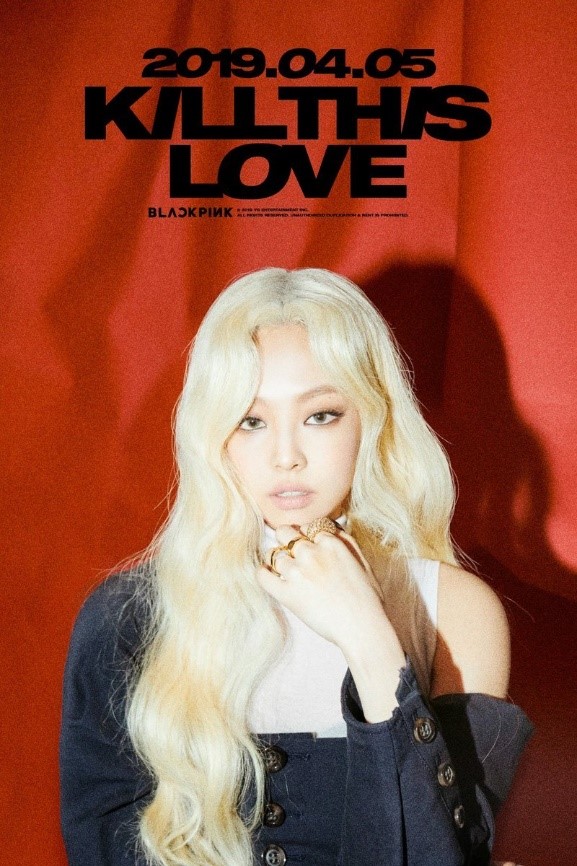 Jennie of Blackpink Reveals New Blonde Hair in "Kill This Love" Promo