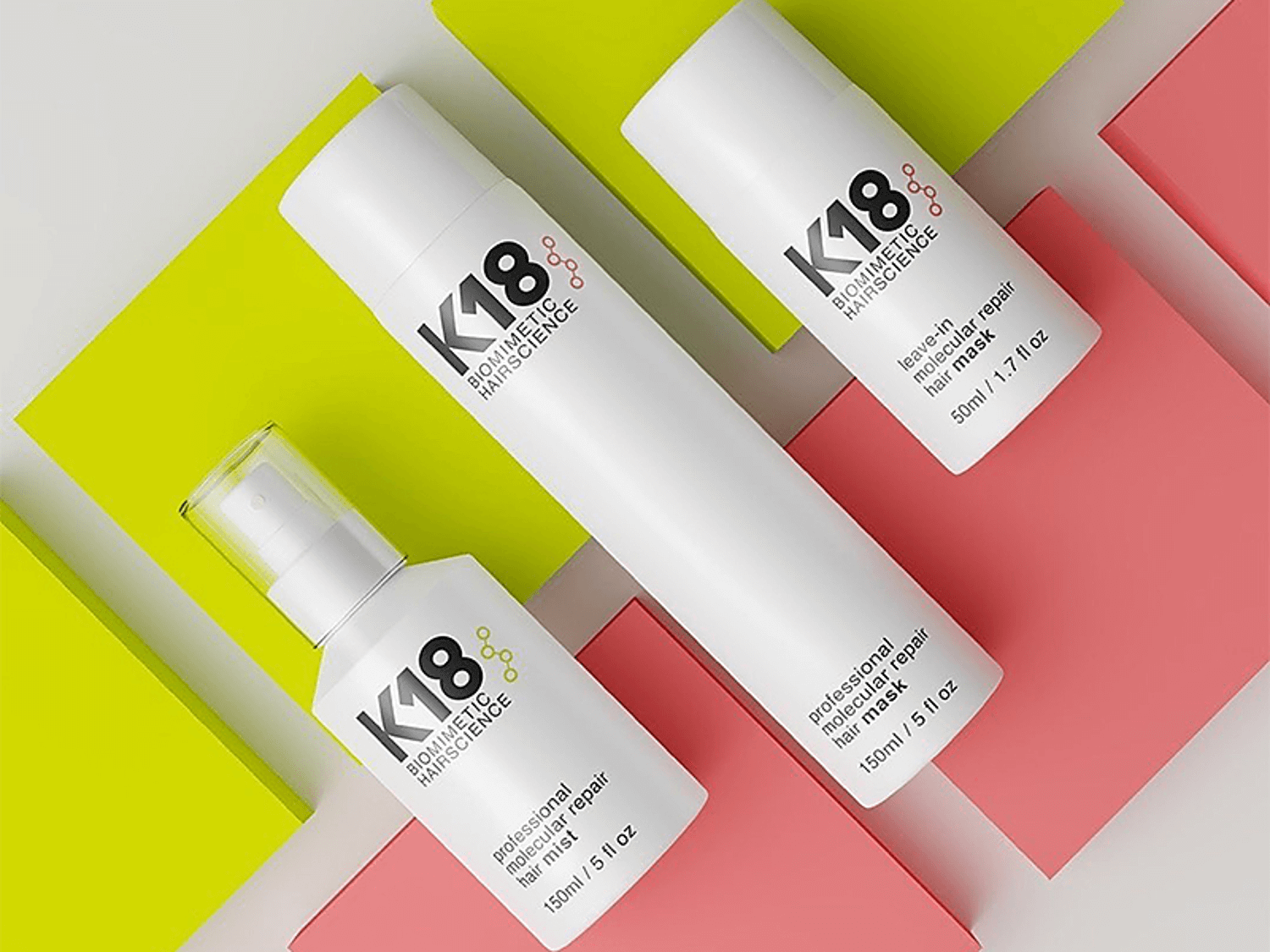 Bond Repair & Reduce Hair’s Porosity using K18
