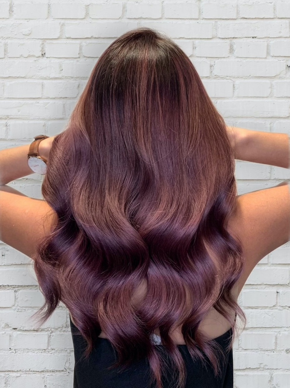 Brown Hair Colour Trend 2022: Lavender Brown