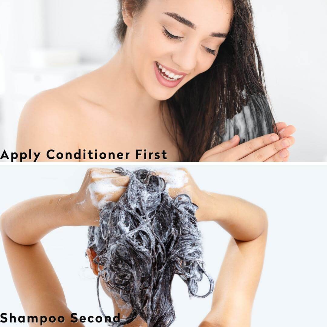 Reverse Shampoo technique helps to reduce hair damage over time