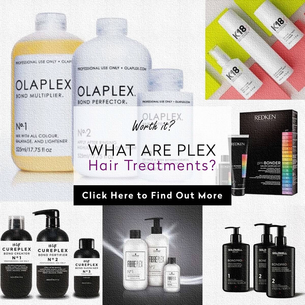 What Do Olaplex K18 And Plex Treatments Do To Your Hair Are They 