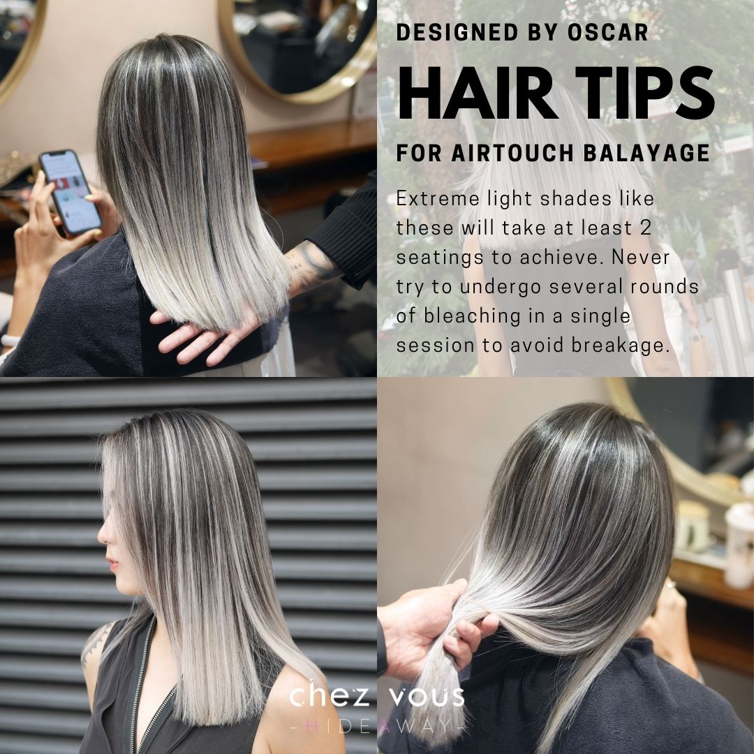 Airtouch Balayage Designed by Associate Director of Chez Vous: HideAway, Oscar Lee