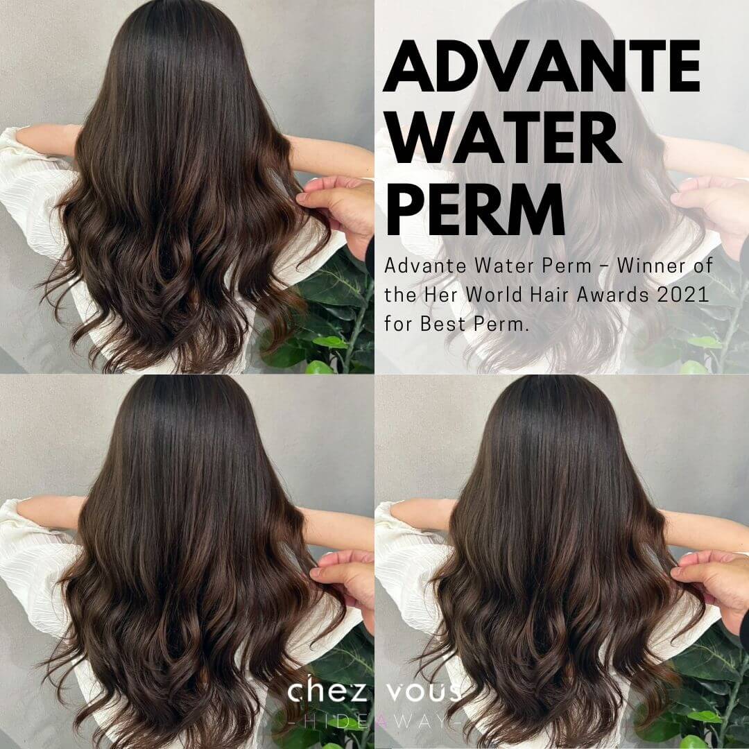 Low damage perm lotions coupled with low heat are then used to sculpt the hair into gorgeous-looking curls.