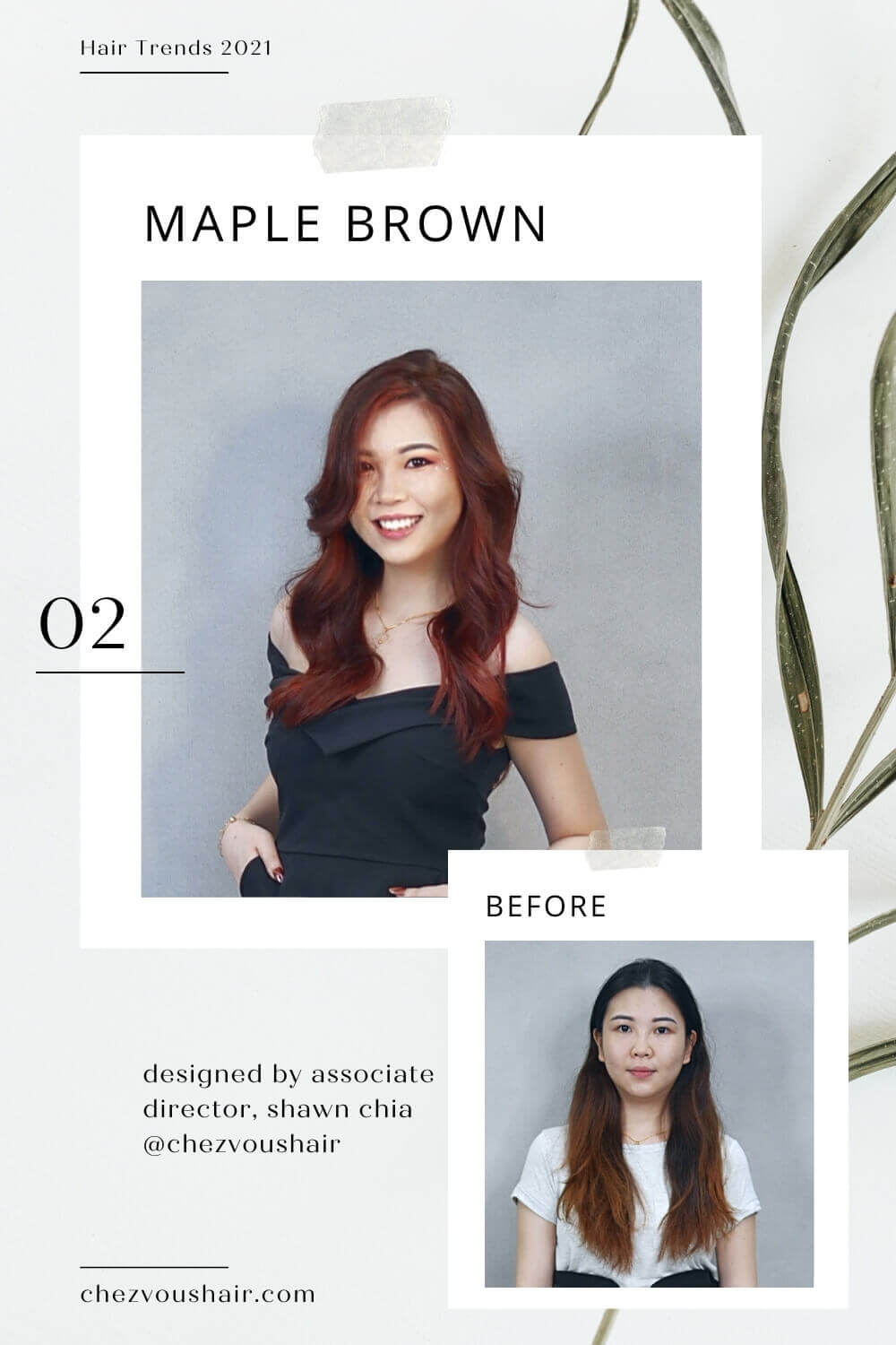 Hair Trends 2021: Maple Brown is Raging in Asia