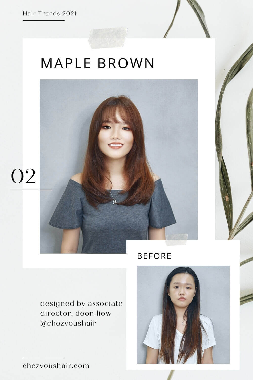 Hair Trends 2021: Maple Brown is Raging in Asia