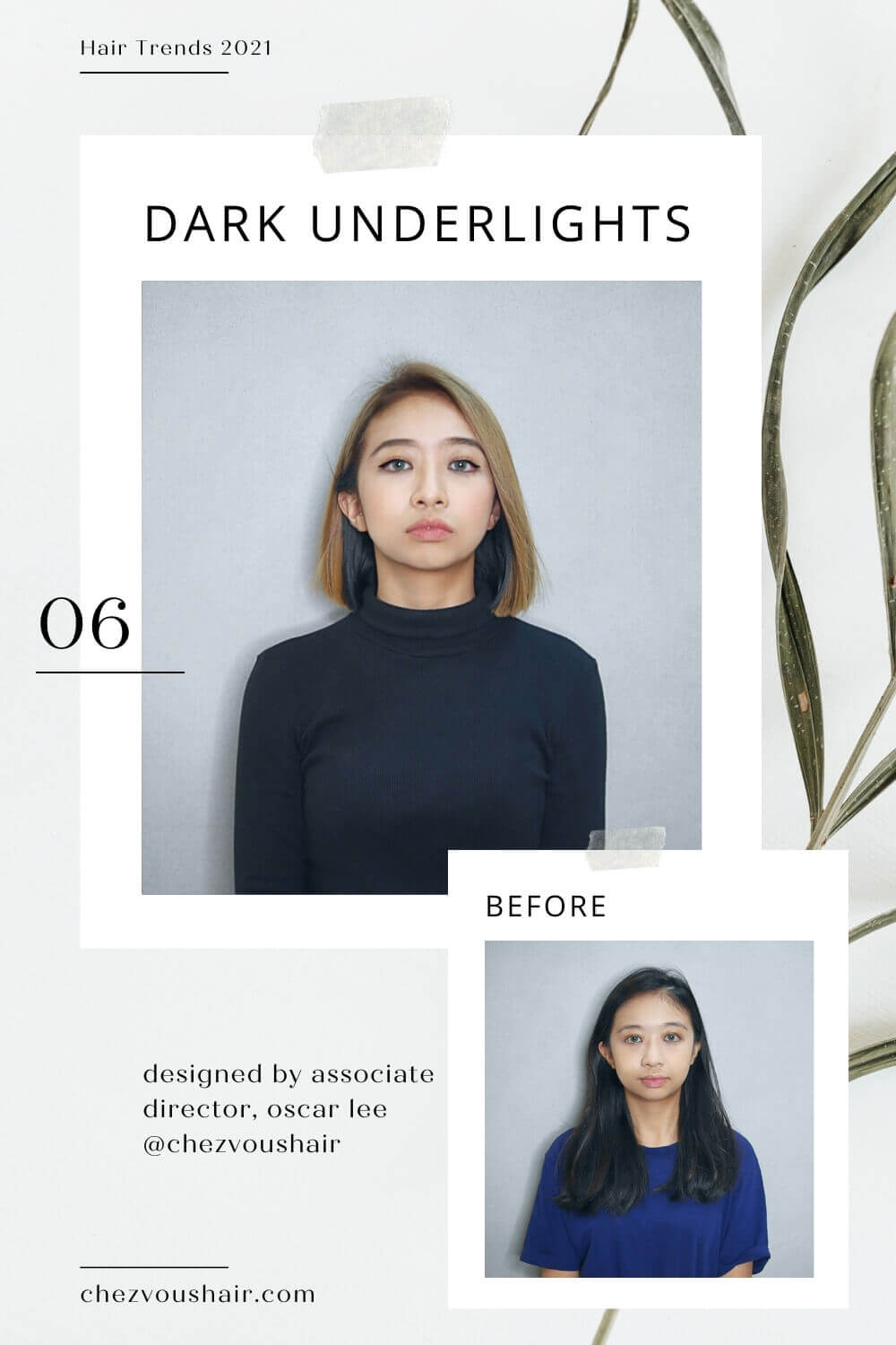 Hair Trends 2021: Dark Underlights