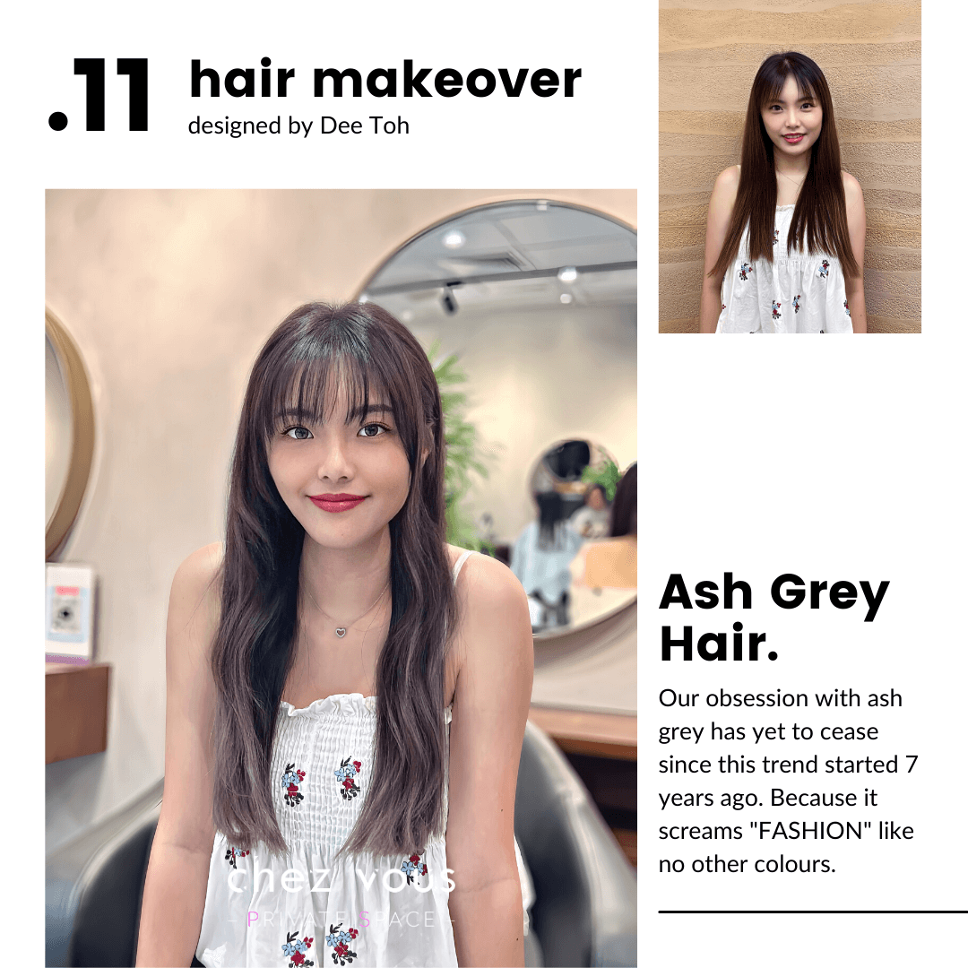 Airtouch Balayage hair trend & makeover designed by Associate Director, Dee Toh, at Chez Vous: Private Space